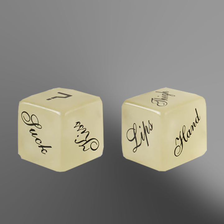 Glow-in-the-Dark Sex Dice